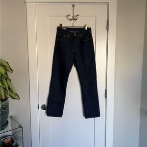 Levi's Dark Blue Straight Leg Jeans